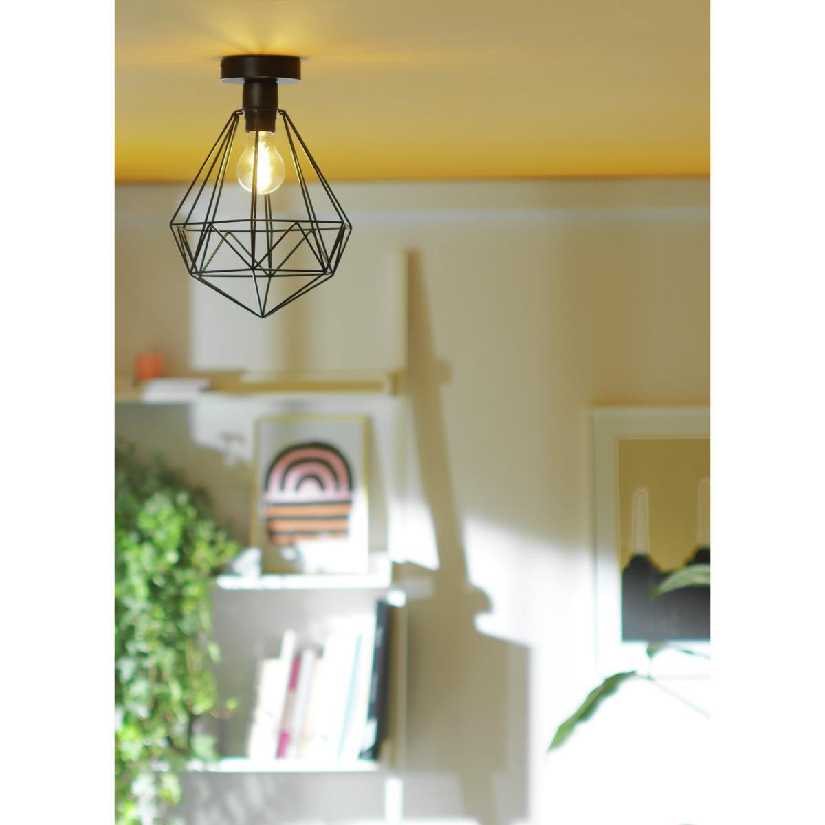 Habitat Kanso Flush to Ceiling Light - Matt Black – image 5