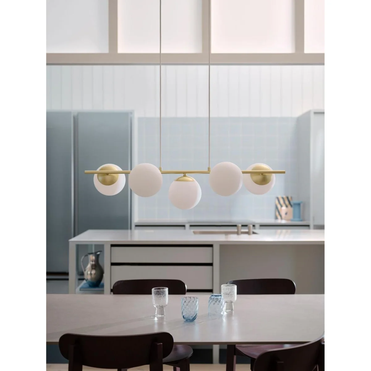 Nordlux Lilly 5-spot Pendant Light - Brass – image 2