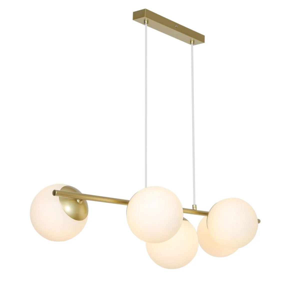 Nordlux Lilly 5-spot Pendant Light - Brass – image 6