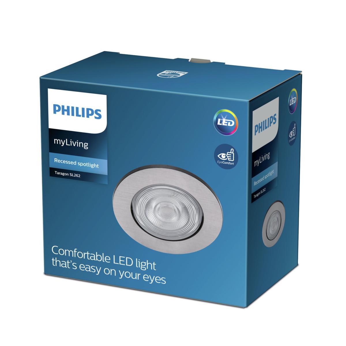 Philips Taragon Nickel Recessed Spotlight - Silver – image 3
