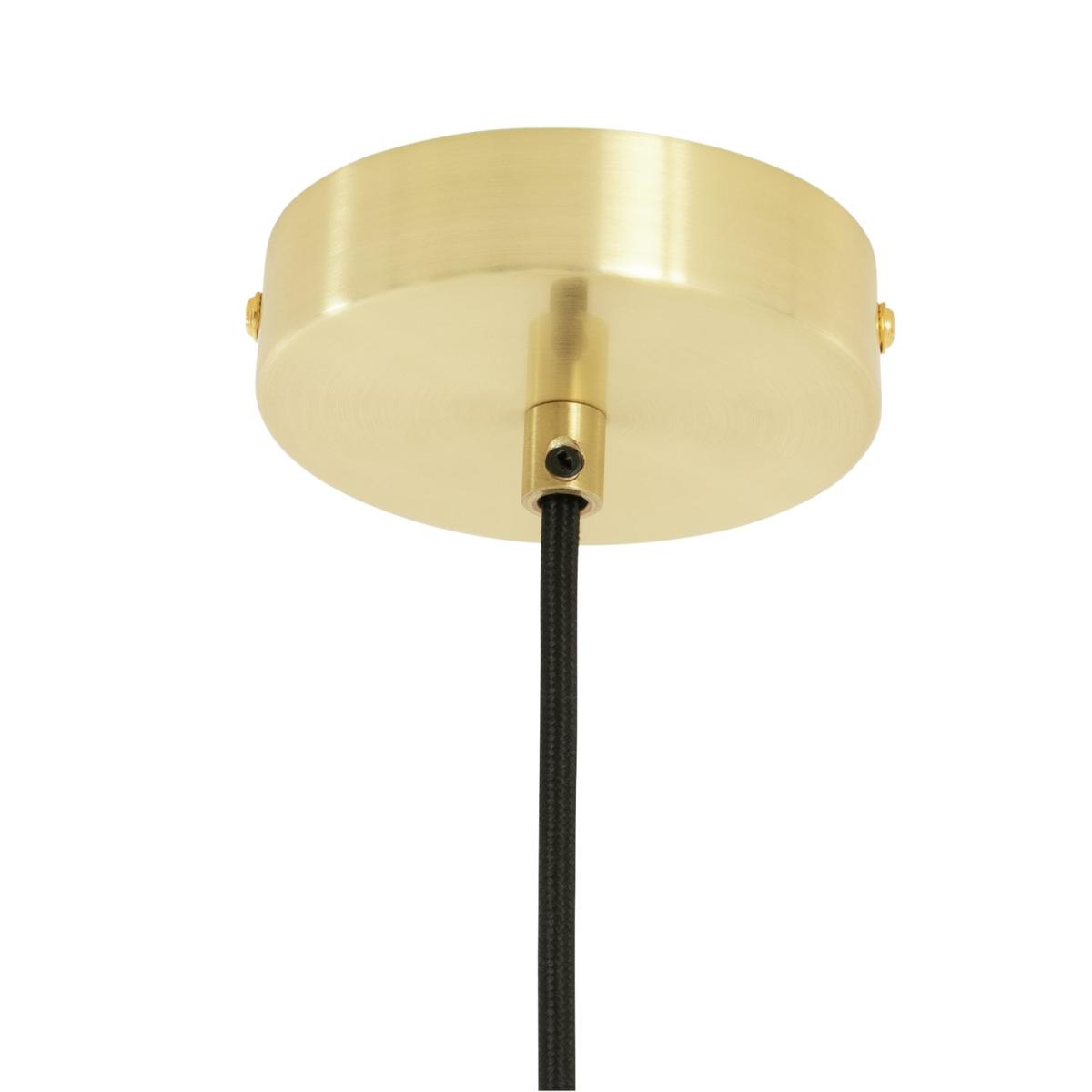 Habitat Tires Alabaster Ceiling Pendant Light -Brushed Brass – image 5