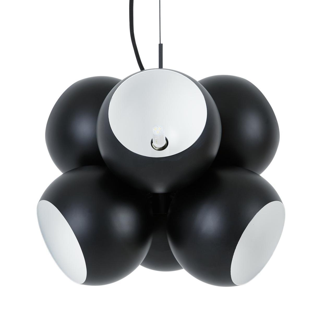 Habitat Jimi 6 Light Flush Ceiling Light - Black – image 4