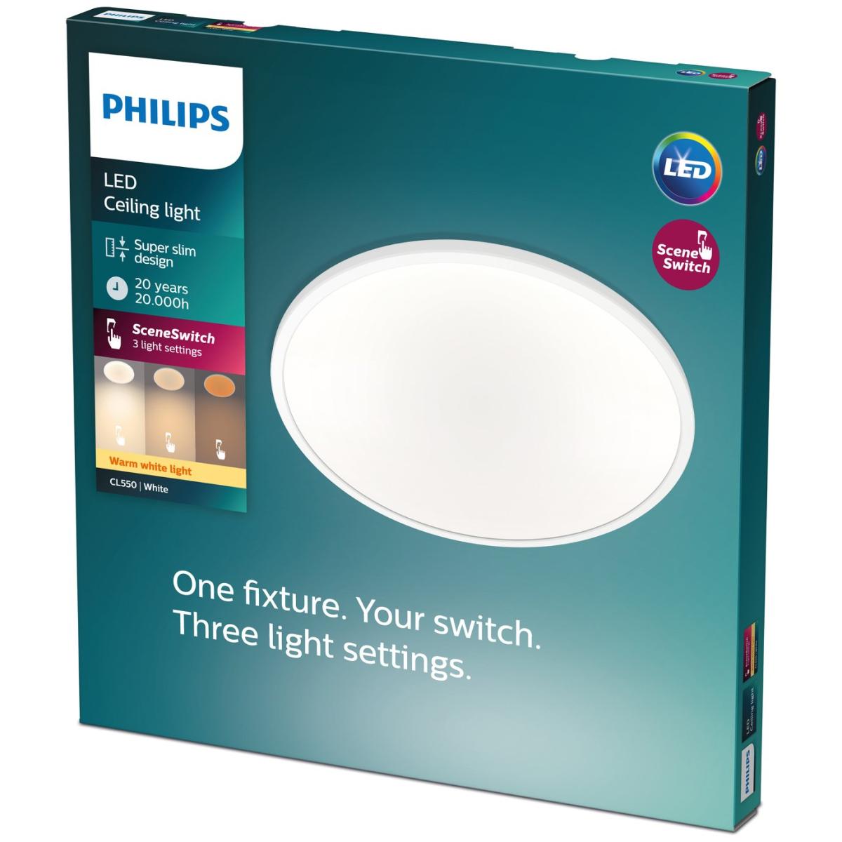 Philips Superslim Indoor Luminaire Flush To Ceiling Light – image 6