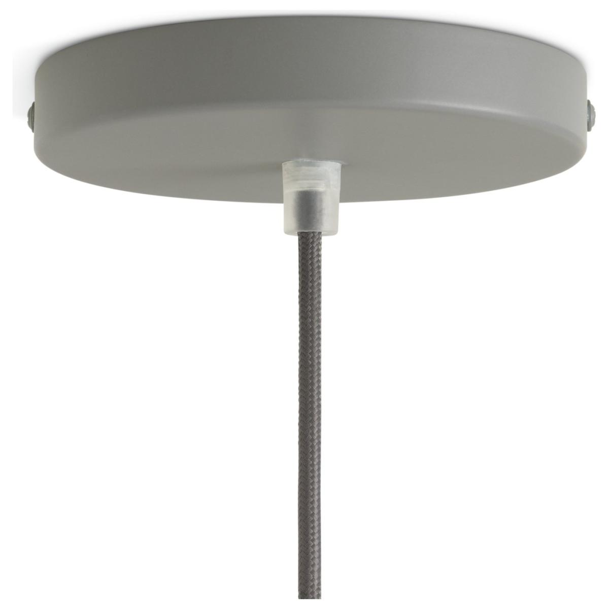 Habitat Benson Steel Pendant Light - Grey – image 6