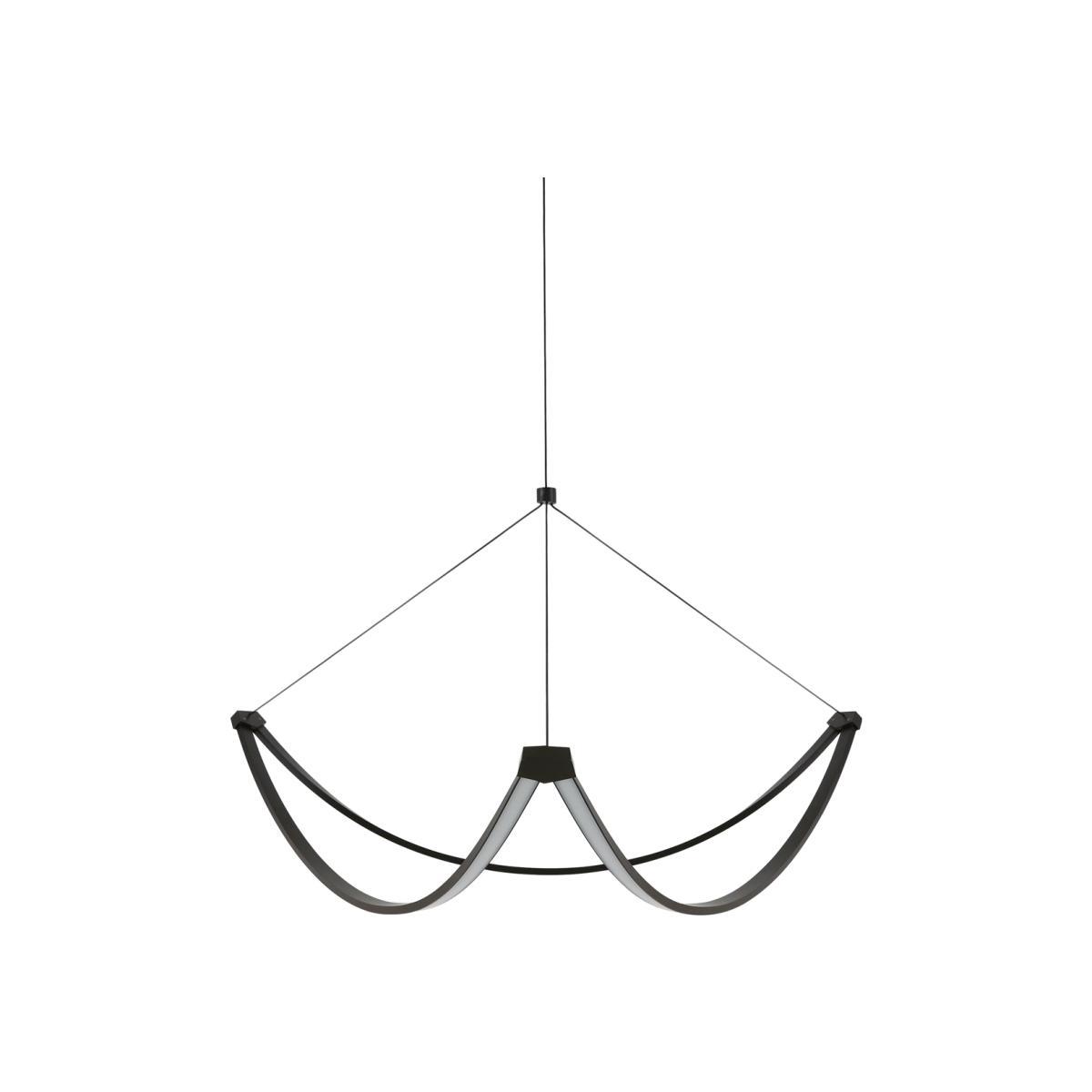 Habitat Higgin LED Ceiling Light - Black – image 1