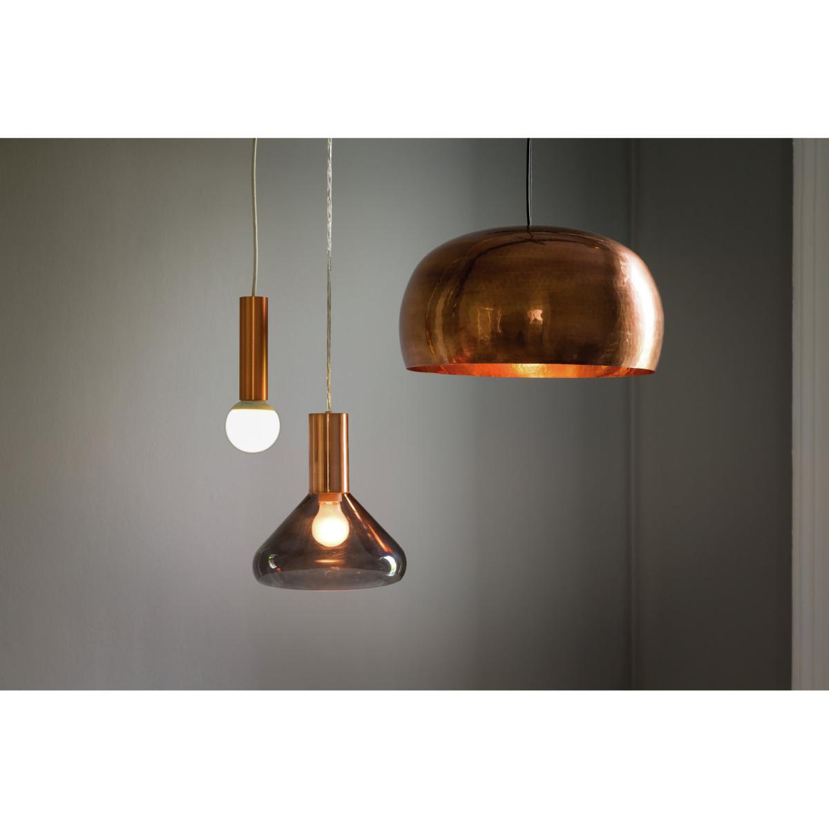 Habitat Marteau Beaten Metal Pendant Light - Copper – image 3
