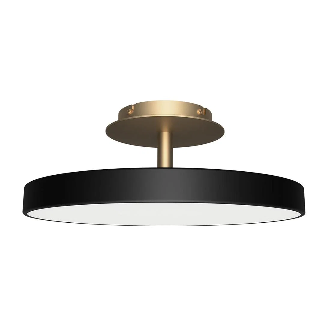 Umage Asteria LED Up Flush Ceiling Light Black Medium – image 1