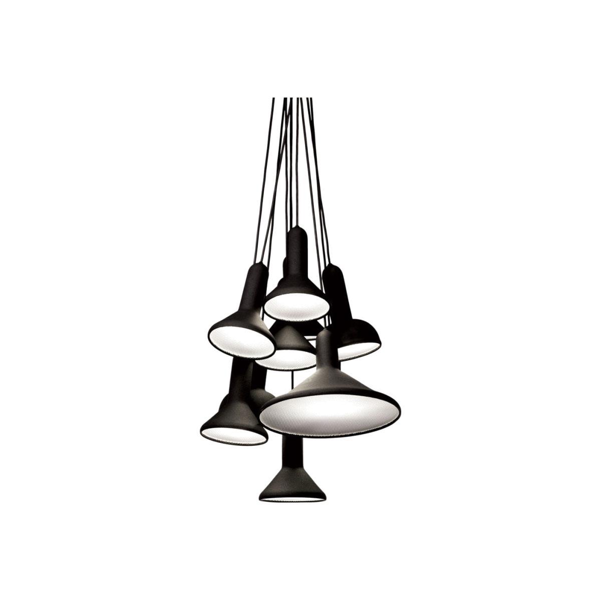 Established & Sons Torch S10 Bunch Pendant Black - Heal's UK Lighting – image 1