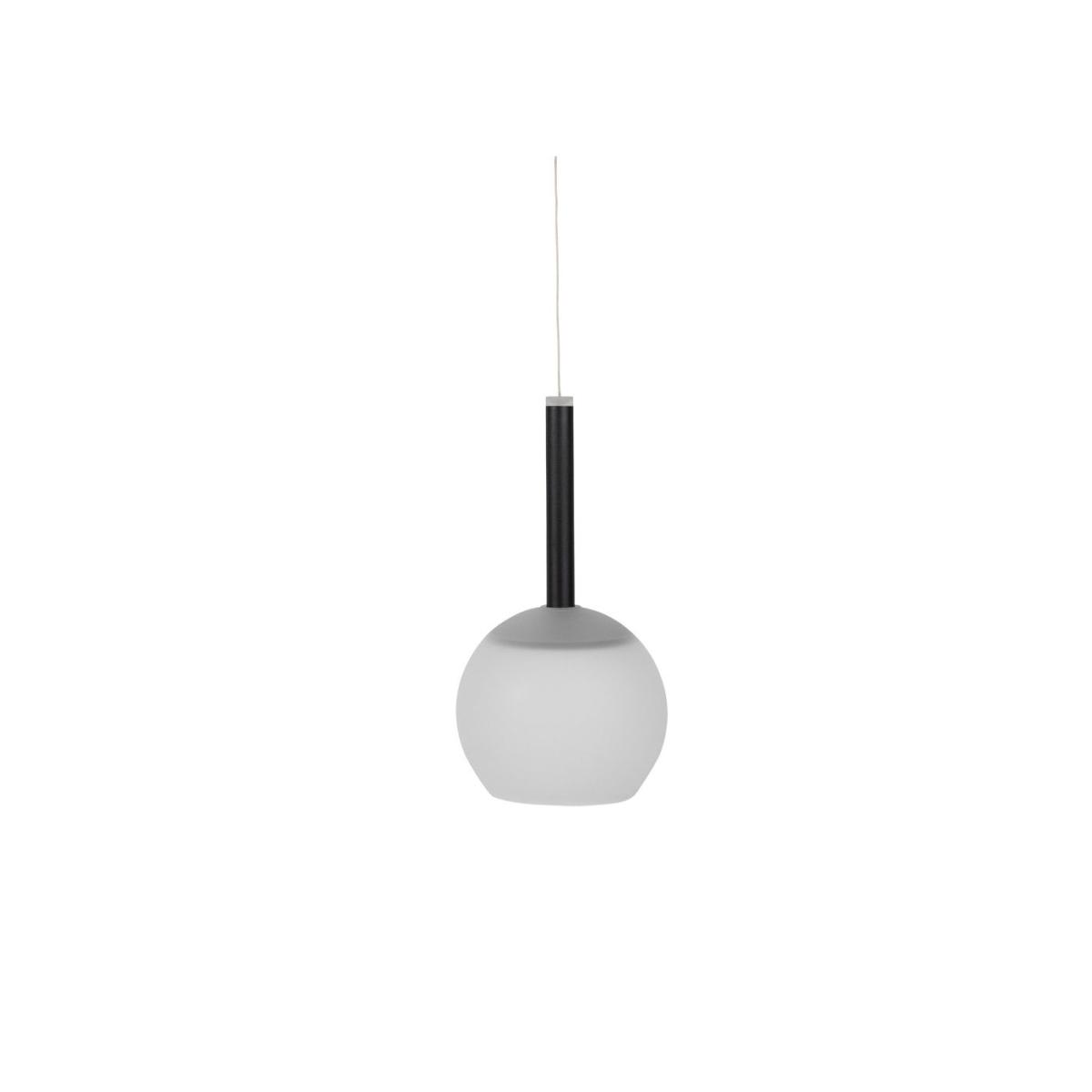 Heal's Disc LED Pendant Matt Black - Heal's UK Lighting – image 2
