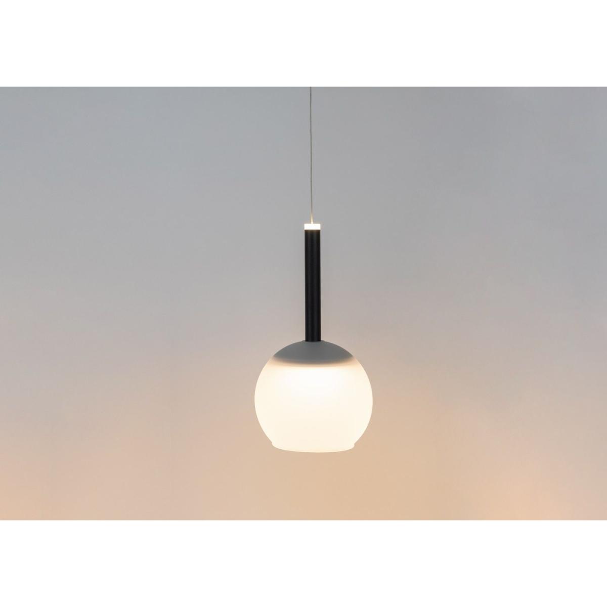 Heal's Disc LED Pendant Matt Black - Heal's UK Lighting – image 12