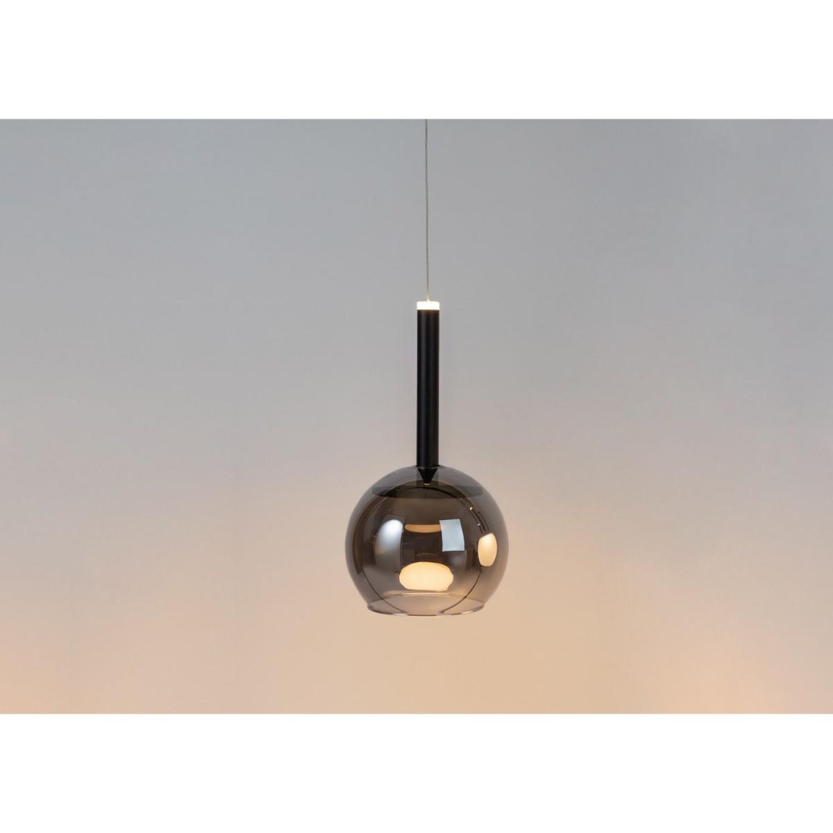 Heal's Disc LED Pendant Matt Black - Heal's UK Lighting – image 4
