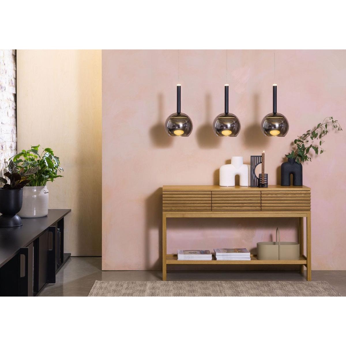 Heal's Disc LED Pendant Matt Black - Heal's UK Lighting – image 5