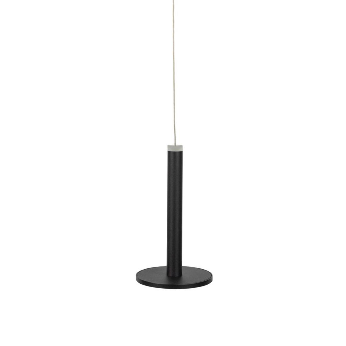 Heal's Disc LED Pendant Matt Black - Heal's UK Lighting – image 7