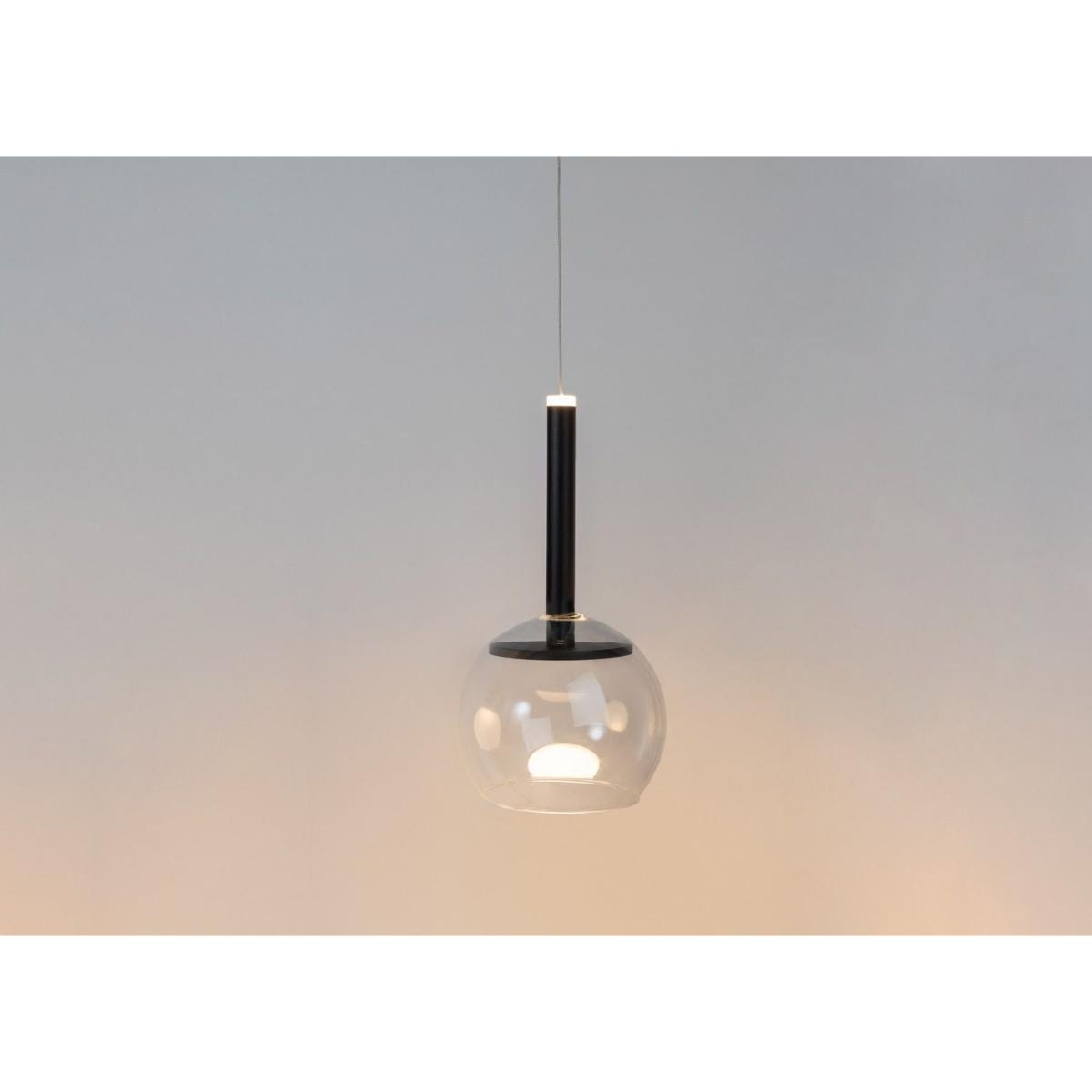 Heal's Disc LED Pendant Matt Black - Heal's UK Lighting – image 8