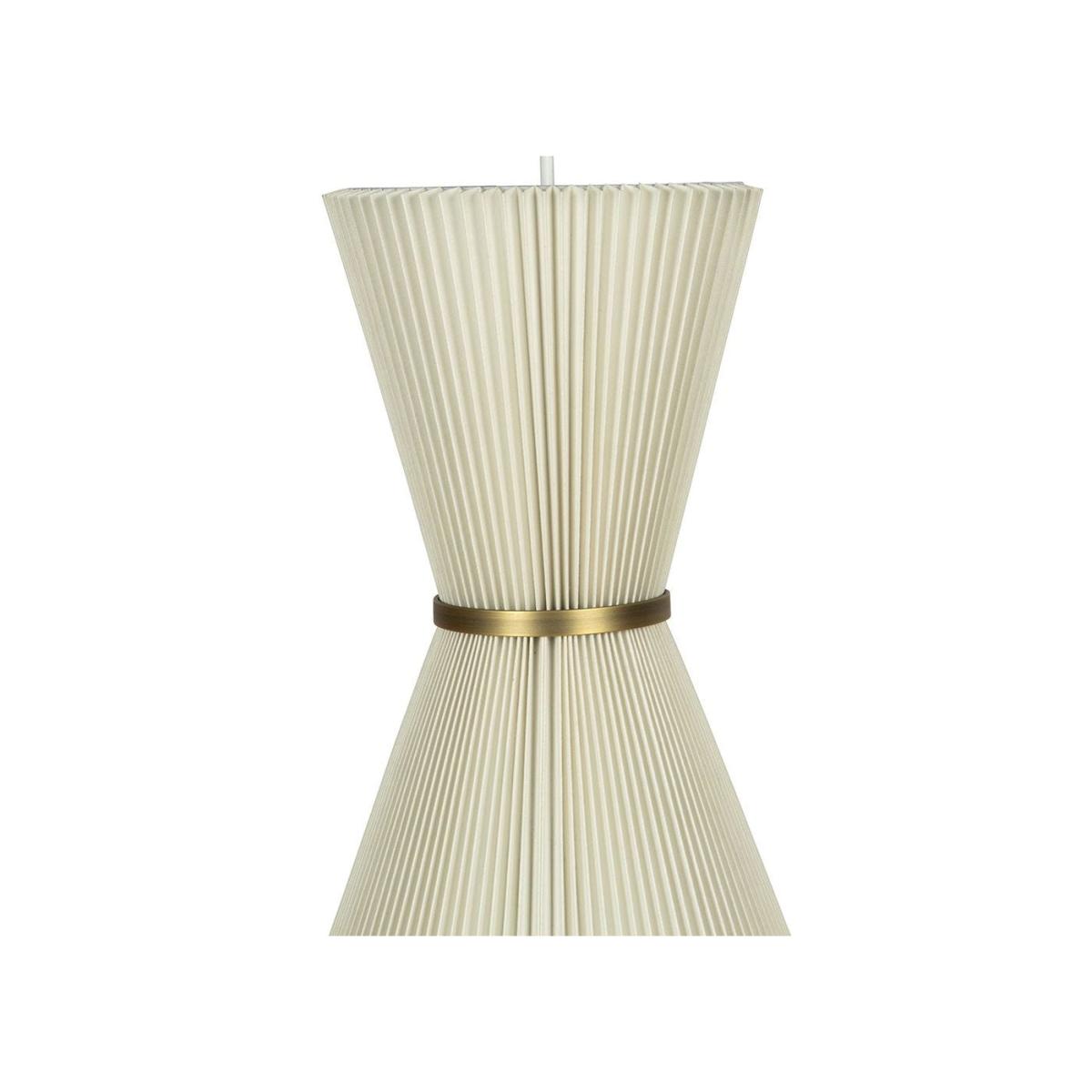 Heal's Plisse Easyfit Pendant Shade White Tall – image 3