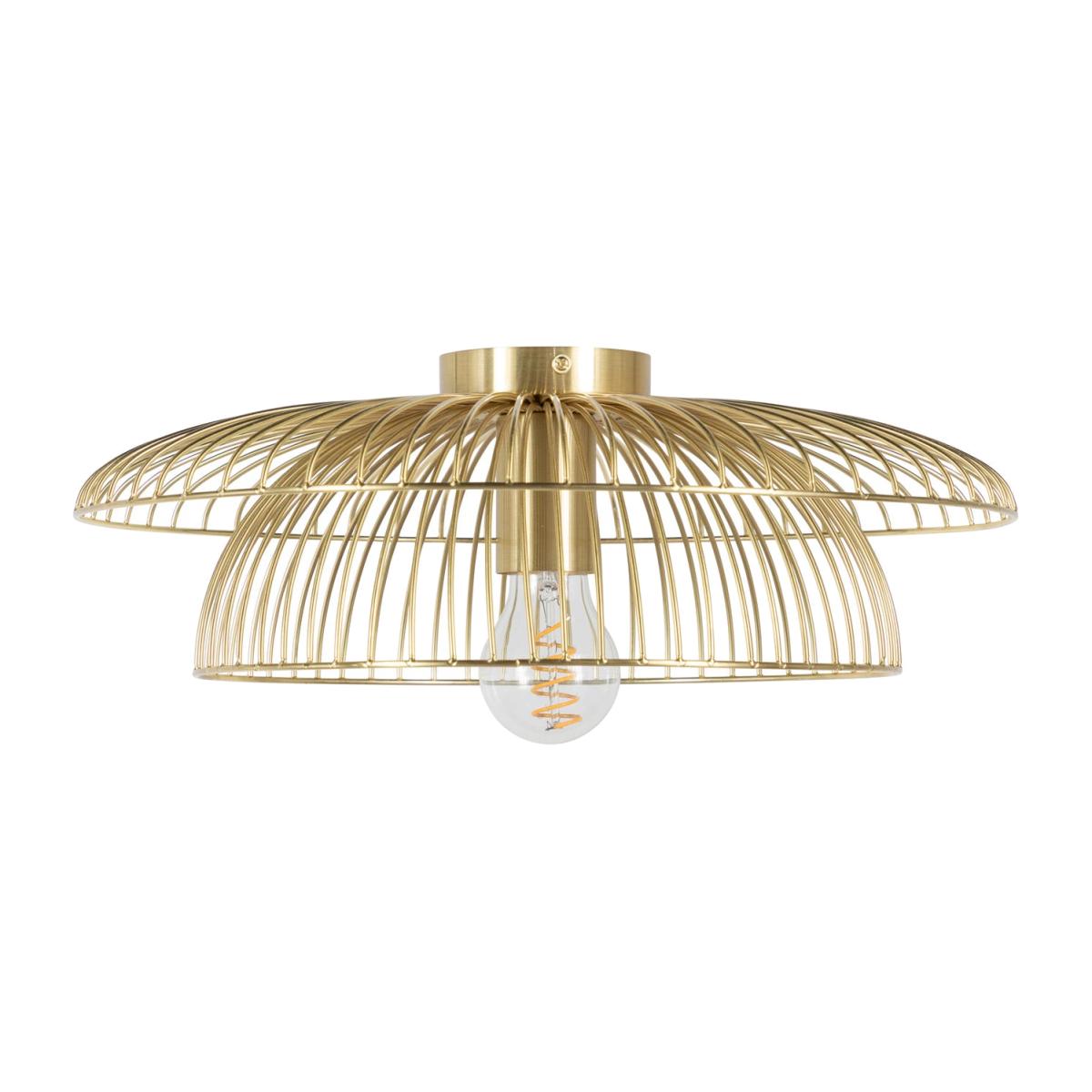 Heal's Makiko Flush Surface Light Satin Brass – image 1