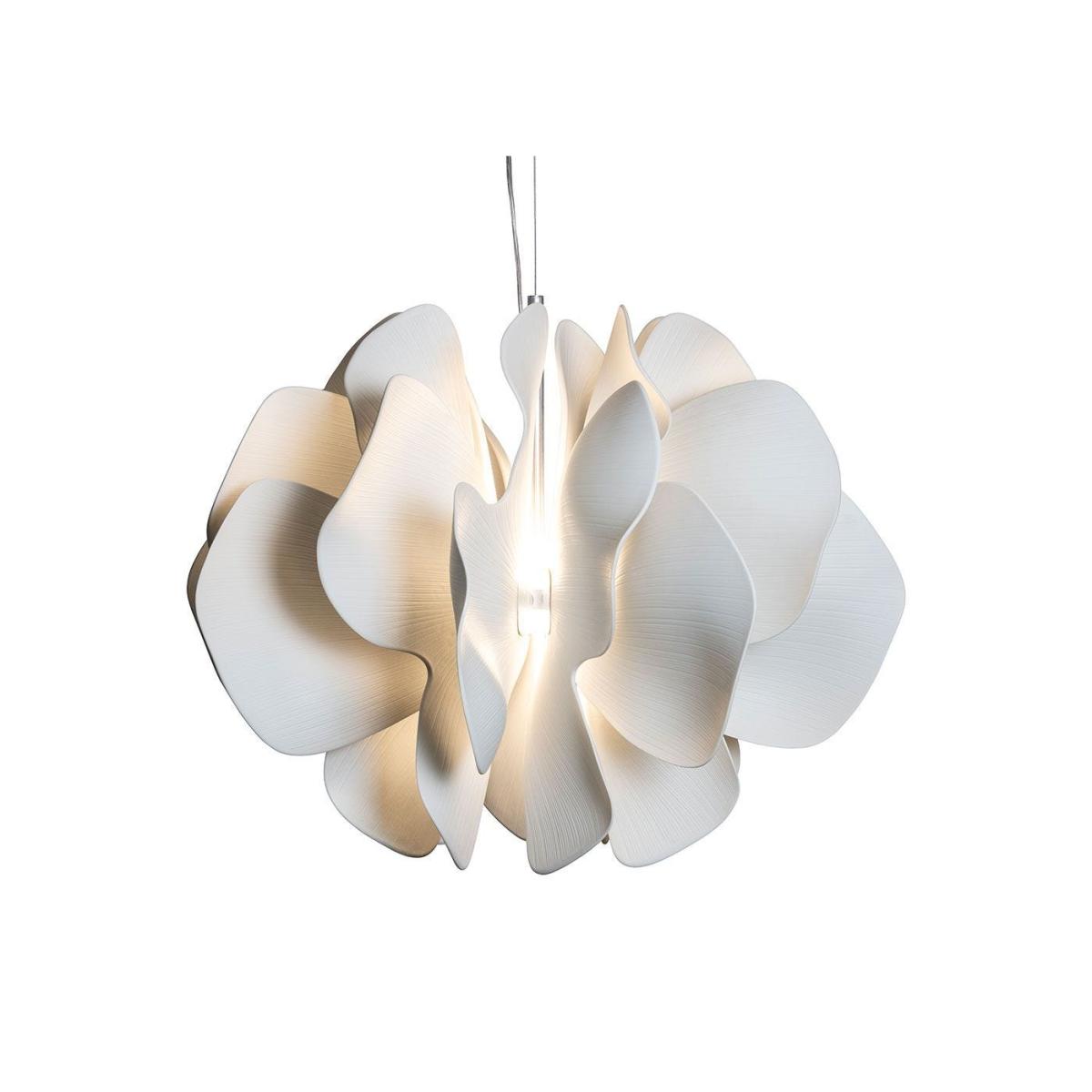 Lladró Nightbloom LED Pendant Light White Small – image 5