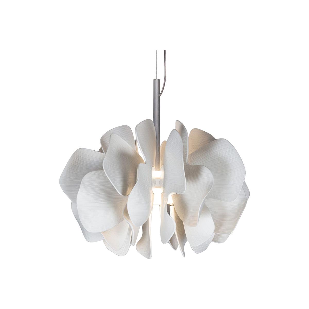 Lladró Nightbloom LED Pendant Light White Small – image 1