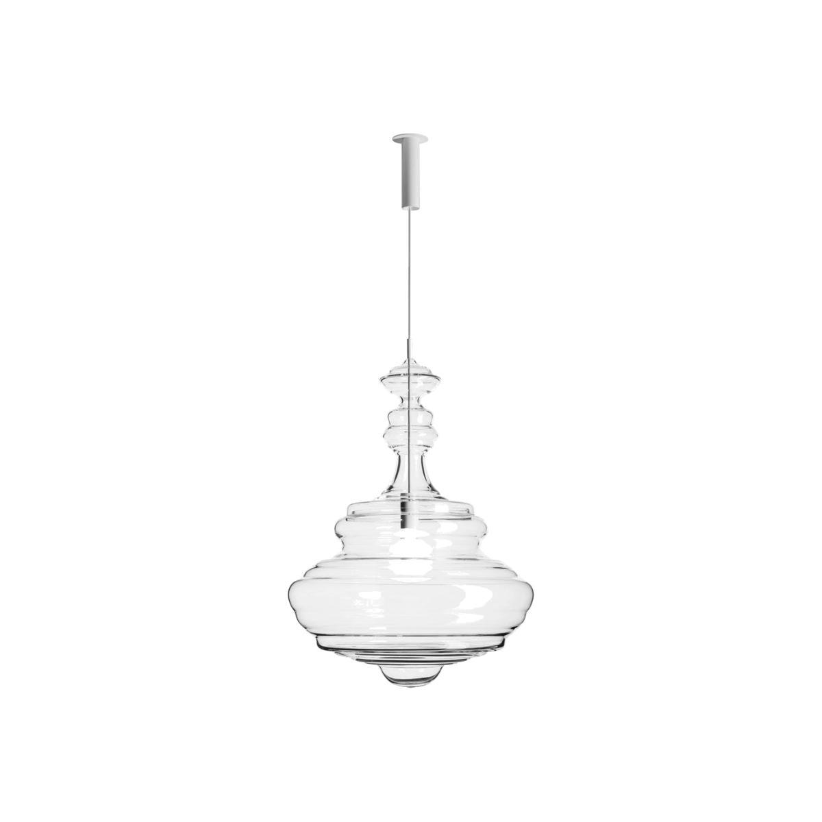 Lasvit Neverending Glory Pendant Light Bolshoi Clear Large - Heal's UK Lighting – image 1