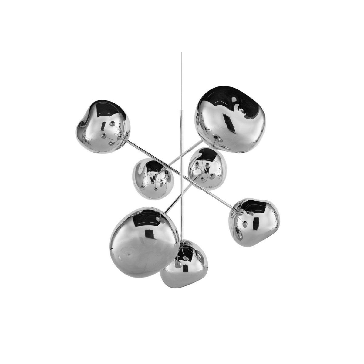 Tom Dixon Melt LED Chandelier Gold Large - Heal's UK Lighting – image 2