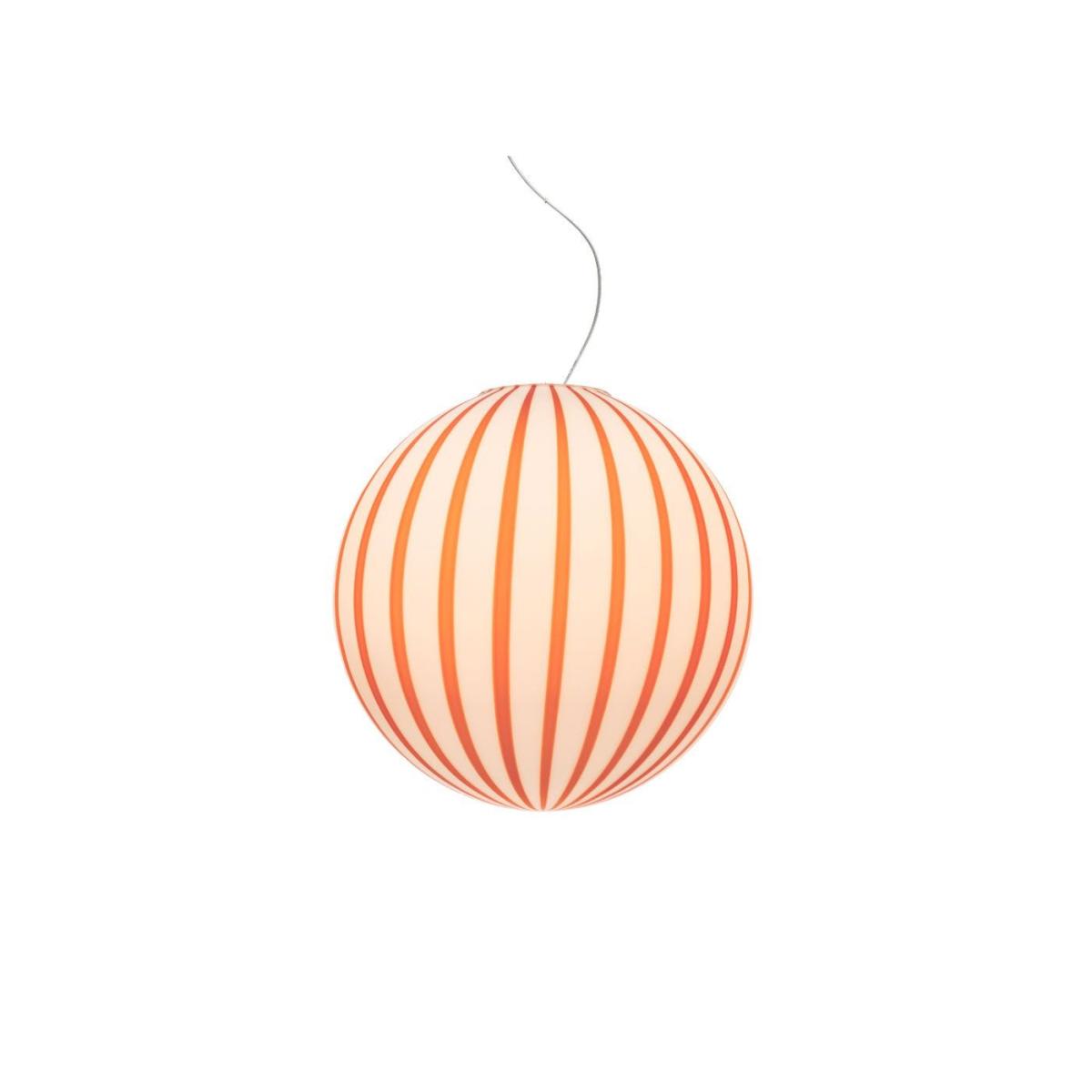 Established & Sons Filigrana S5 Globe Large Pendant White Black – image 2