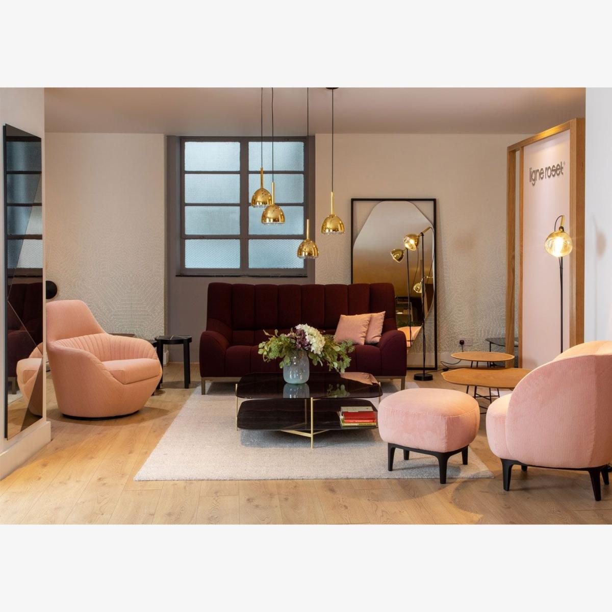 Ligne Roset Brass Bell Suspended Ceiling Light – image 1