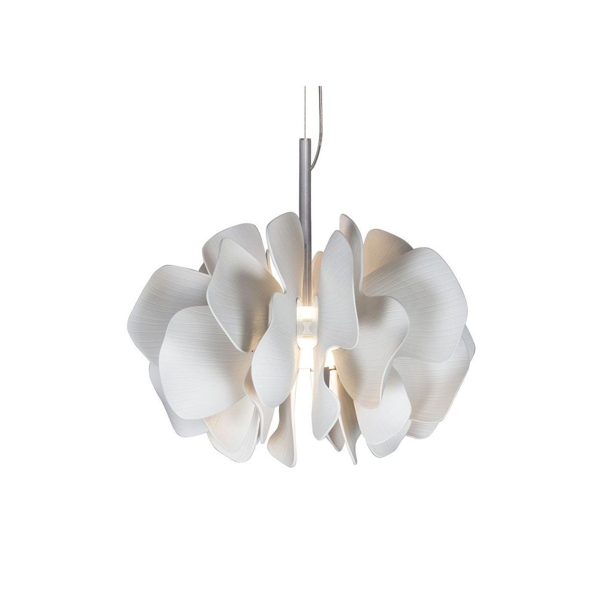 Lladró Nightbloom LED Pendant Light White Large – image 4
