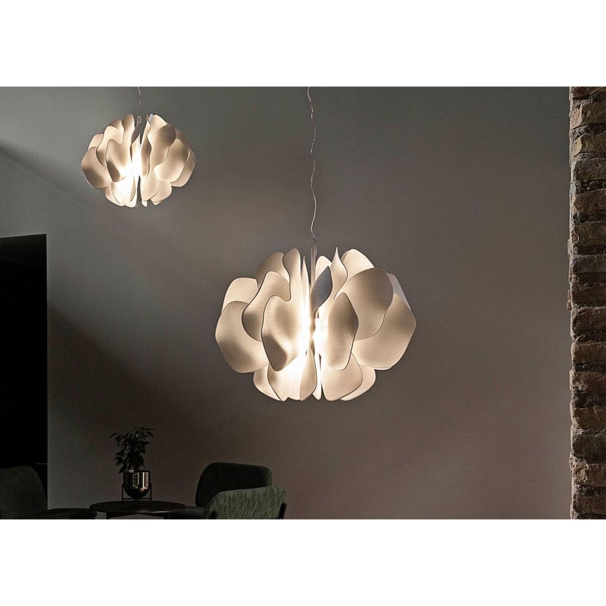 Lladró Nightbloom LED Pendant Light White Large – image 5