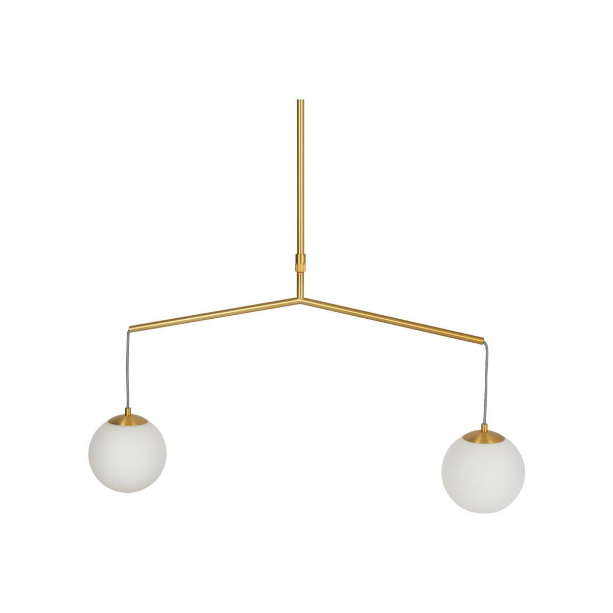 Heal's Serenity Pendant Light Brass - Heal's UK Lighting – image 1