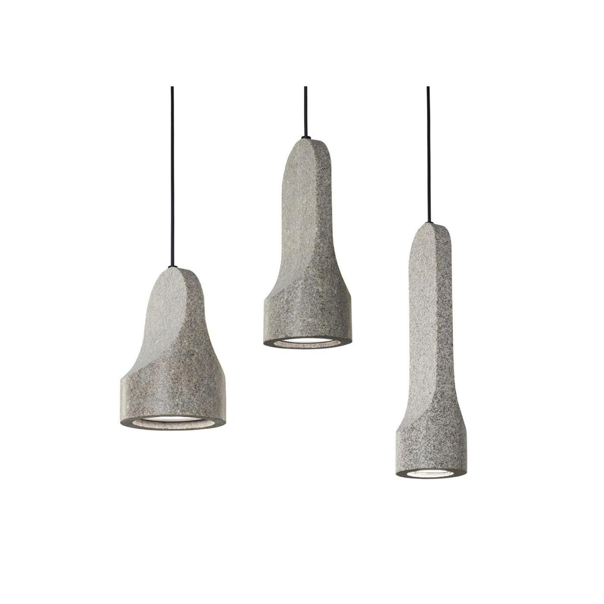 a-emotional light Parga LED 3 Pendant Light Grey – image 5