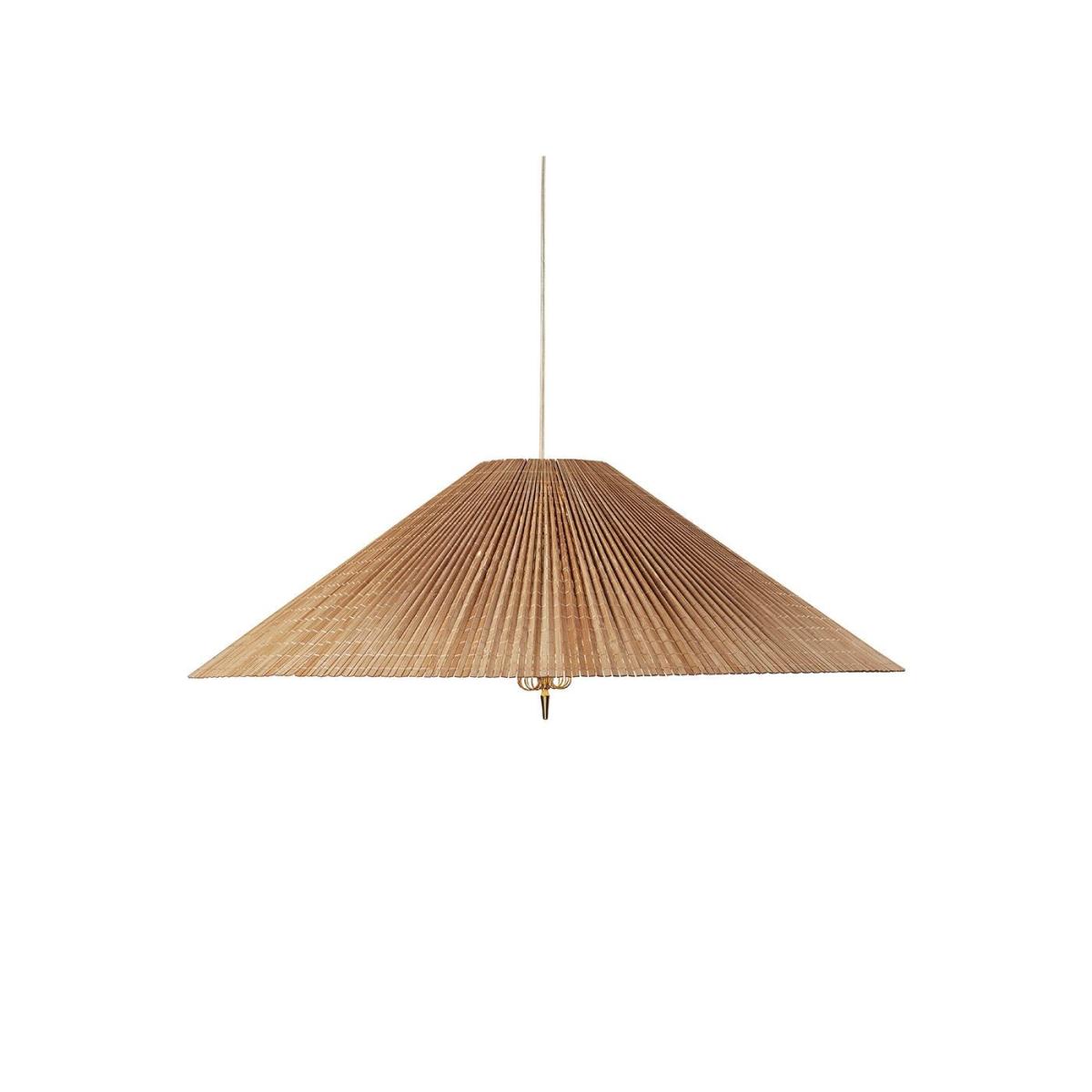 Gubi 1972 Pendant Light Brass/Bamboo Ø60 – image 6
