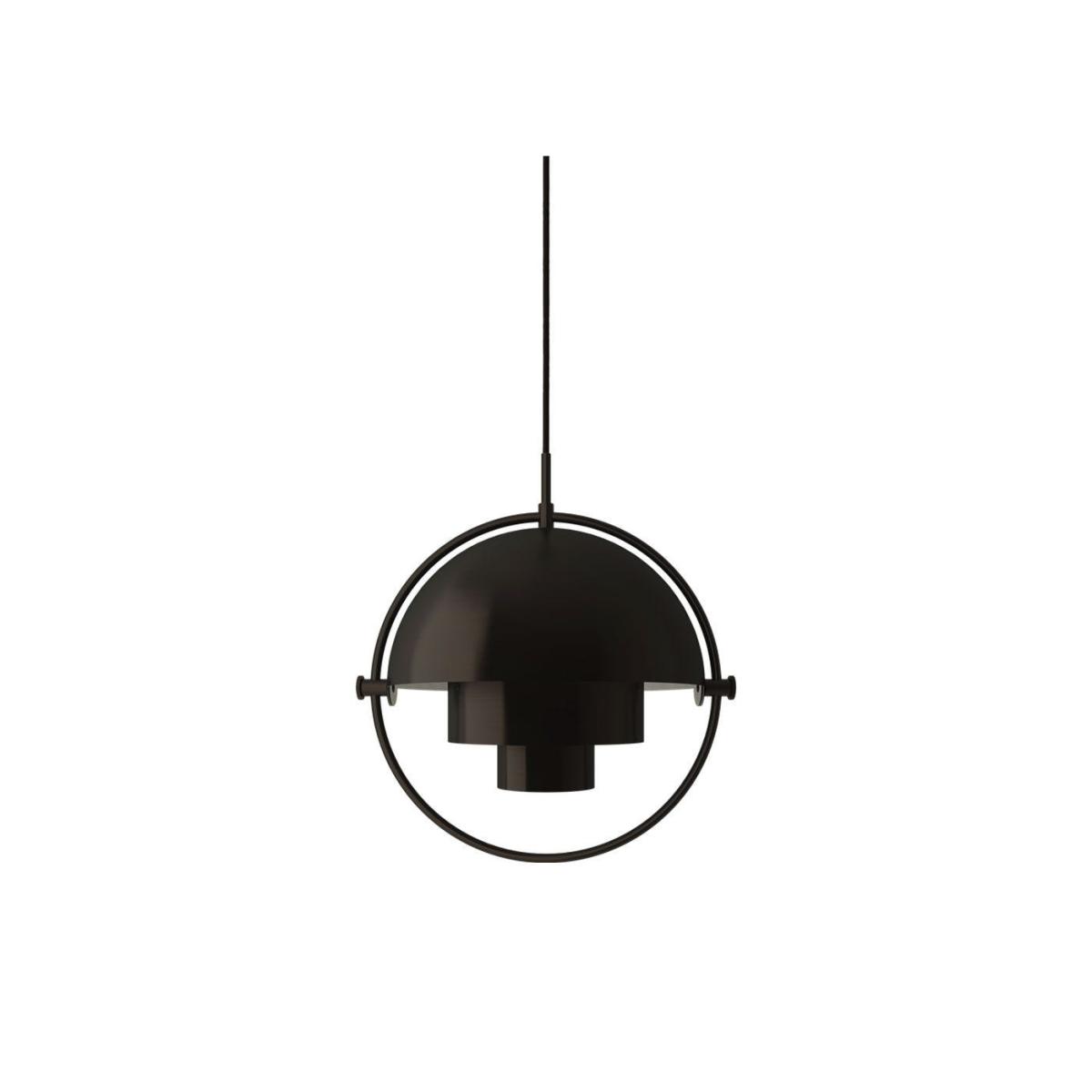 Gubi Multi-Lite Pendant Black Brass Small – image 2