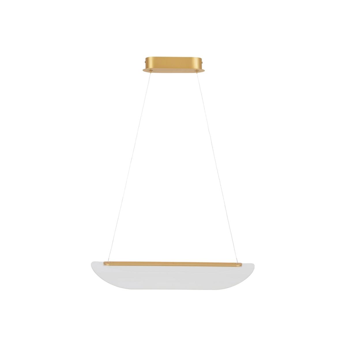 Heal's Lucent LED Pendant Light Gold - Heal's UK Lighting – image 1