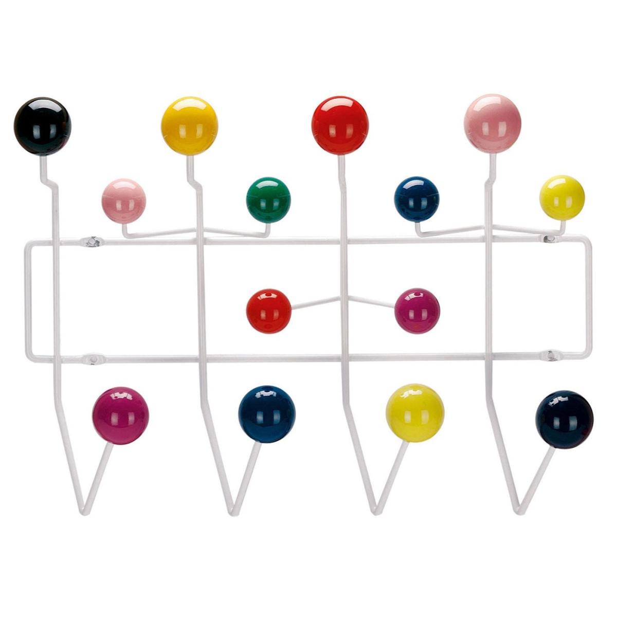 Vitra Hang It All Coat Rack Chocolate Wire & Walnut - Heal's UK Furniture – image 2