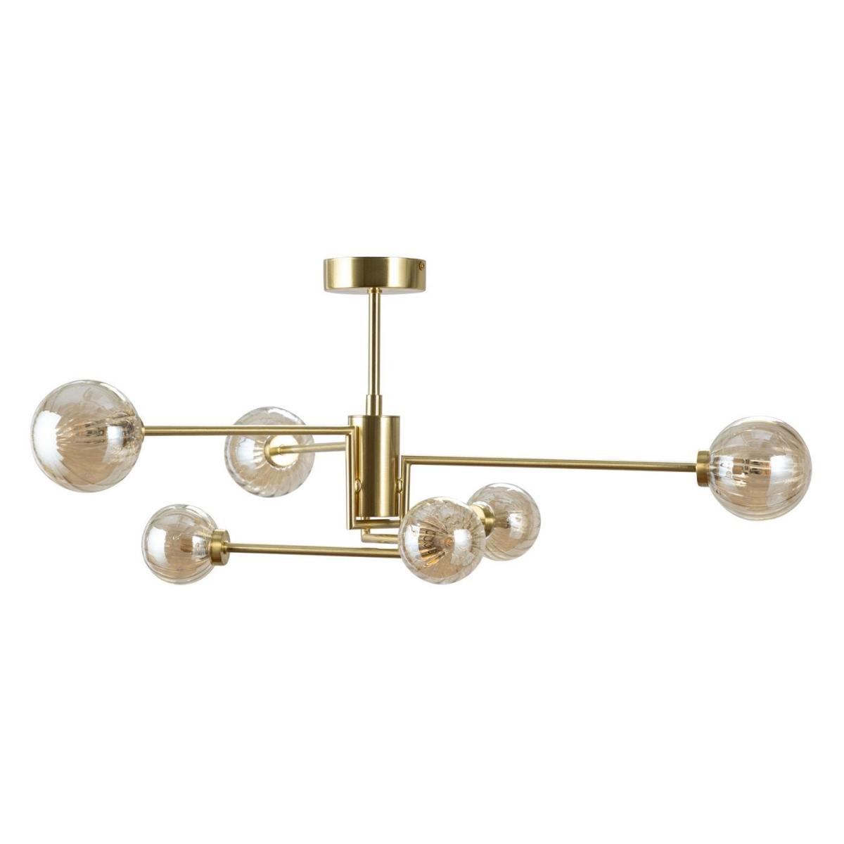 Heal's Balance Flush Multi Arm Chandelier Smoke - Heal's UK Lighting – image 2