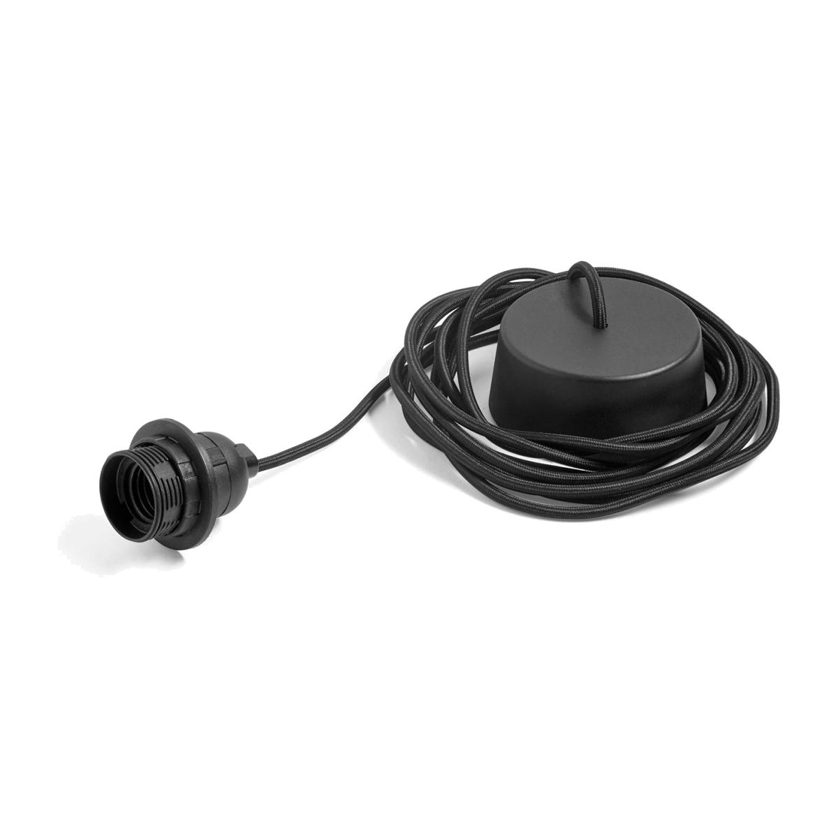HAY Cord Set Pendant Light Fitting Black