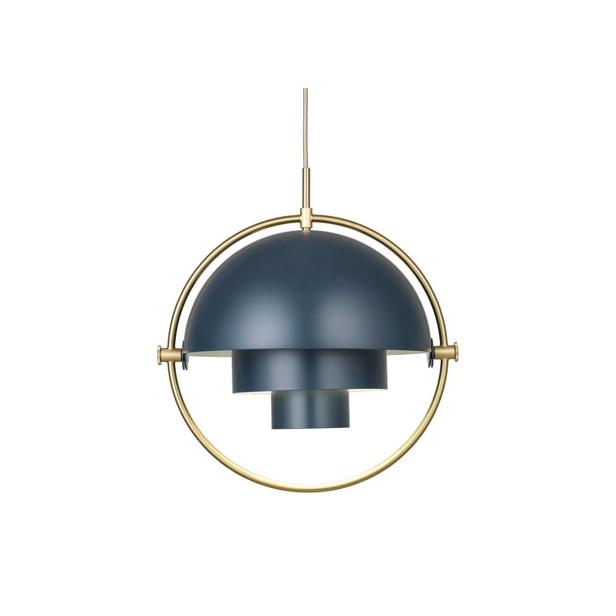 Gubi Multi-Lite Pendant Brass Base White Shade – image 6