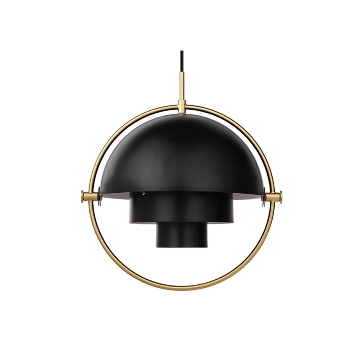 Gubi Multi-Lite Pendant Brass Base White Shade – image 7