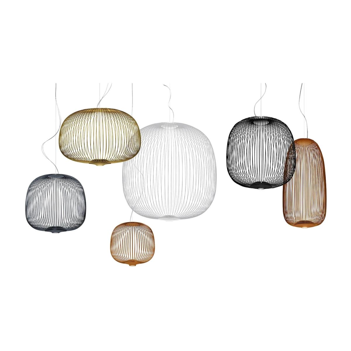Foscarini Spokes 3 LED Pendant Light Gold - Heal's UK Lighting – image 1