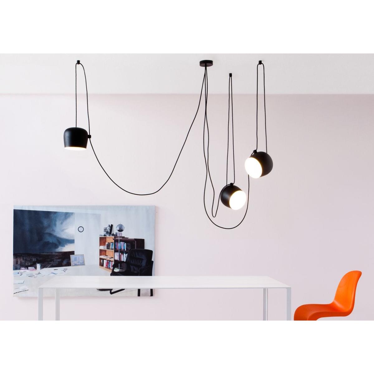 Flos Aim Pendant Large Black - Heal's UK Lighting – image 3