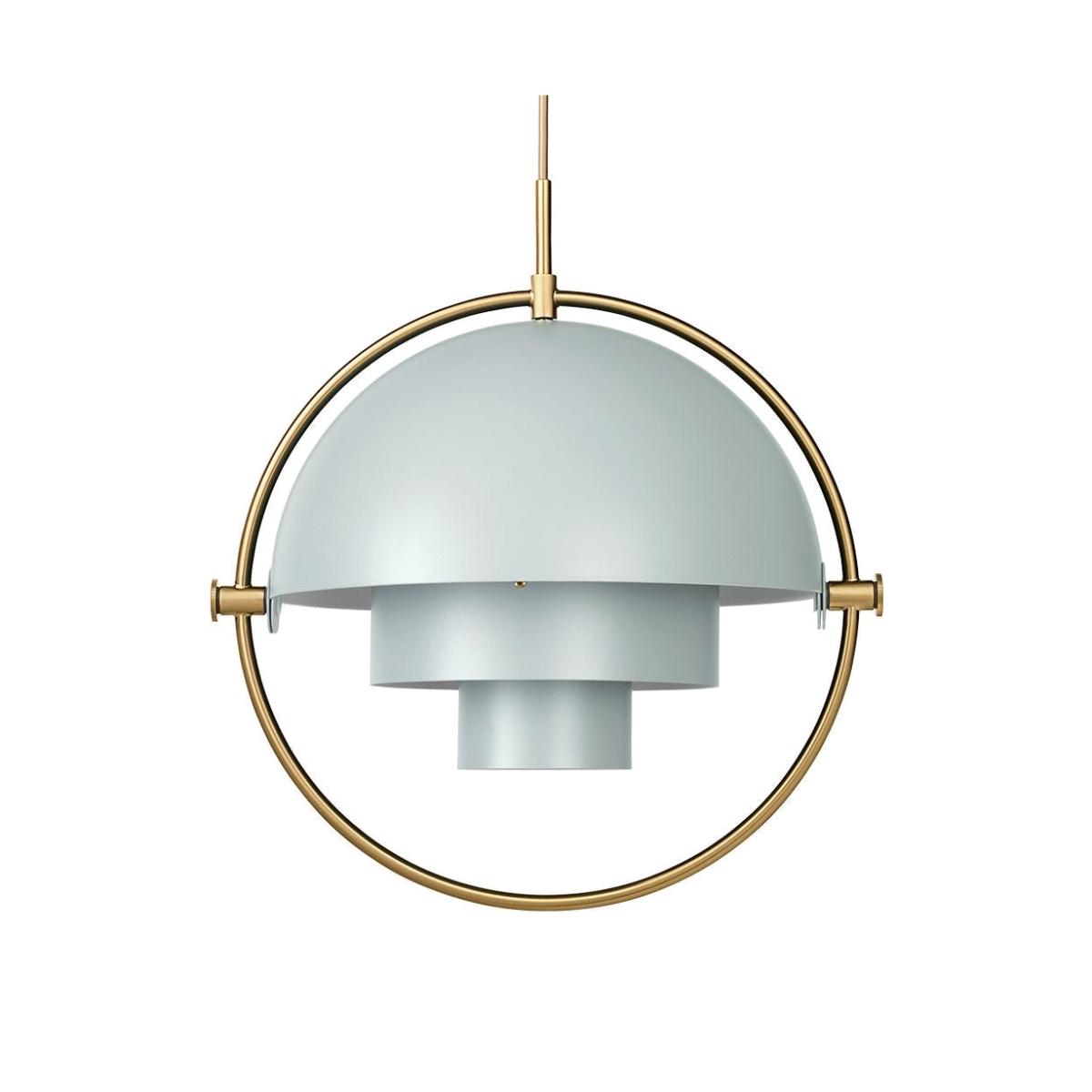 Gubi Multilite Pendant Brass Base Brass Shade – image 1