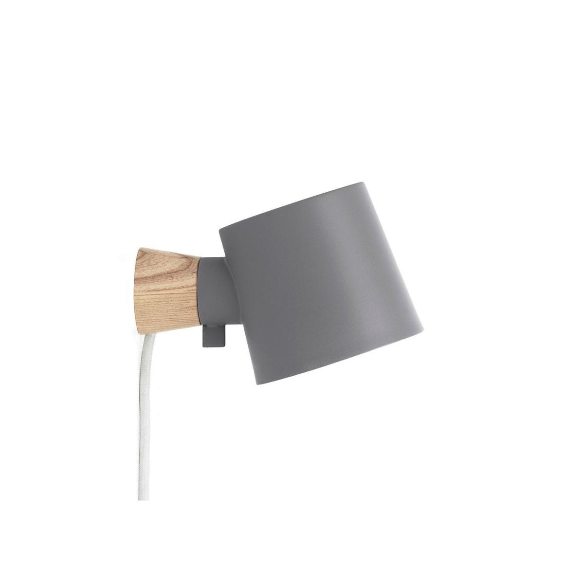Normann Copenhagen Rise Plugin Wall Light Black - Heal's UK Lighting – image 3