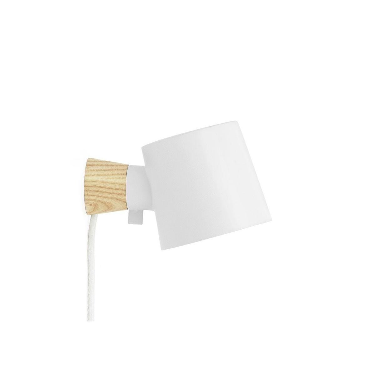 Normann Copenhagen Rise Plugin Wall Light Black - Heal's UK Lighting – image 4