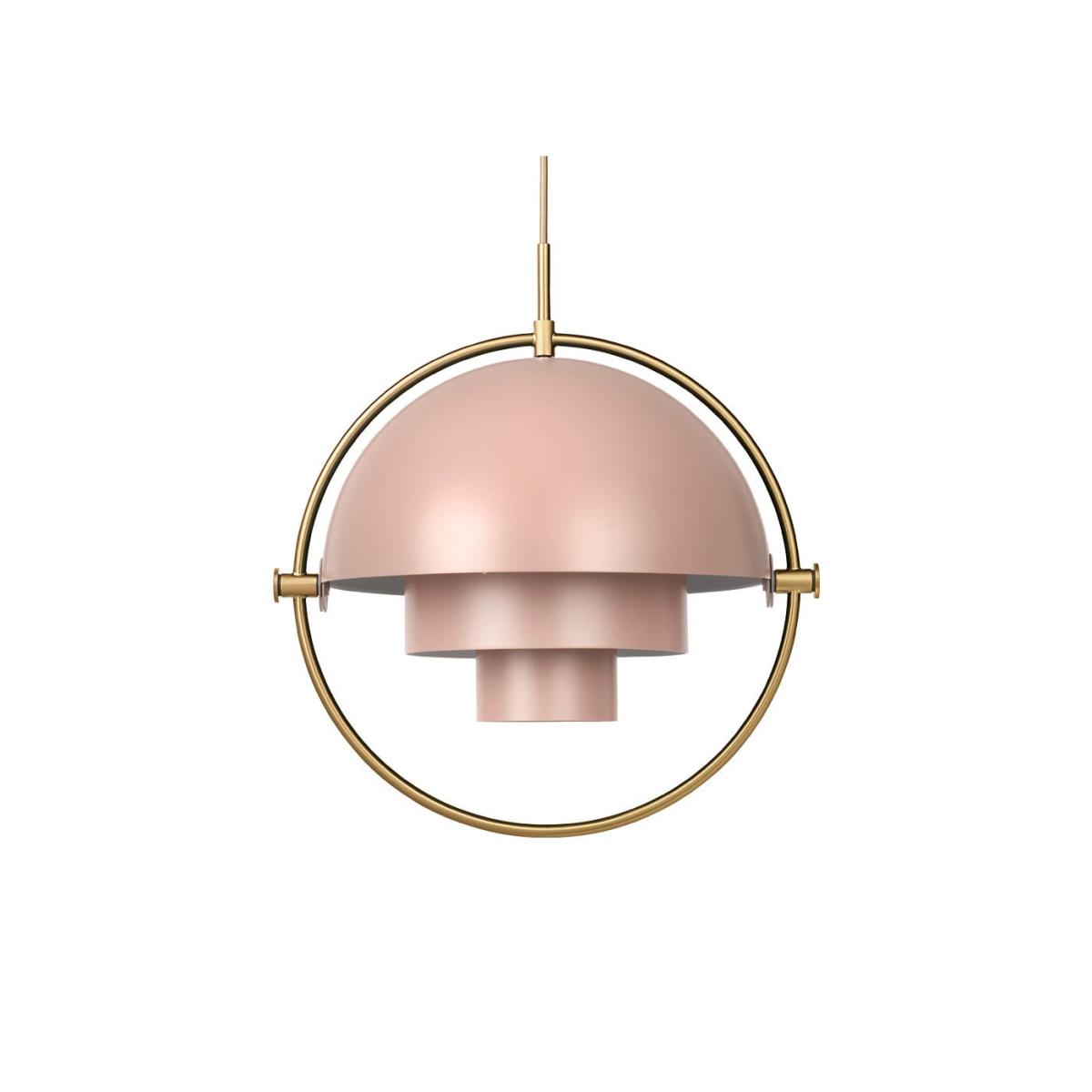 Gubi Multi Lite Pendant Brass Rose Dust – image 2