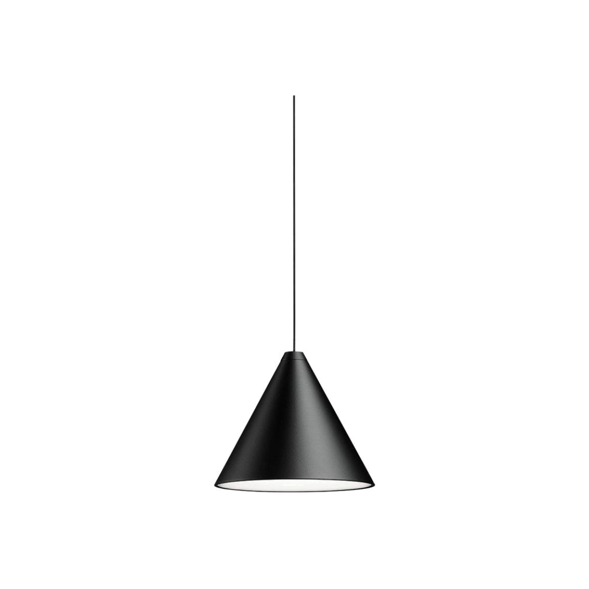 Flos String Light Cone 12M Cable Touch Dim Matt Black – image 1