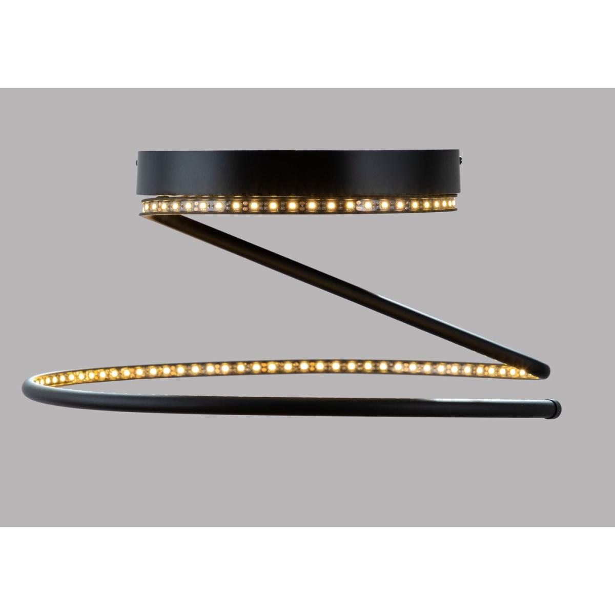 Heal's Circuit LED Flush Surface Light Black Small - Heal's UK Lighting – image 2