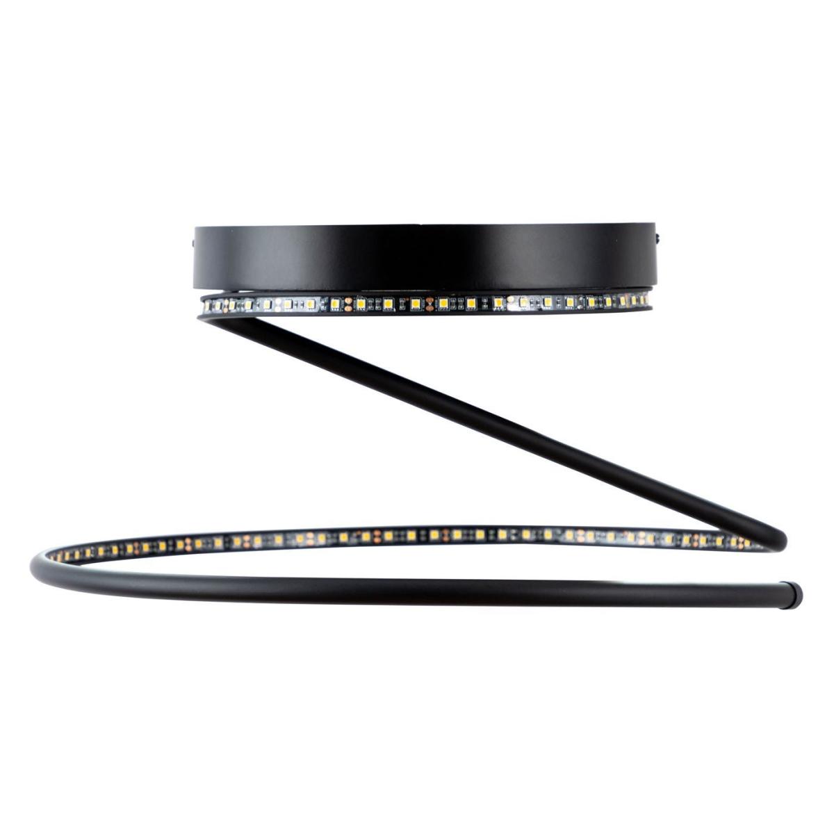Heal's Circuit LED Flush Surface Light Black Small - Heal's UK Lighting – image 11