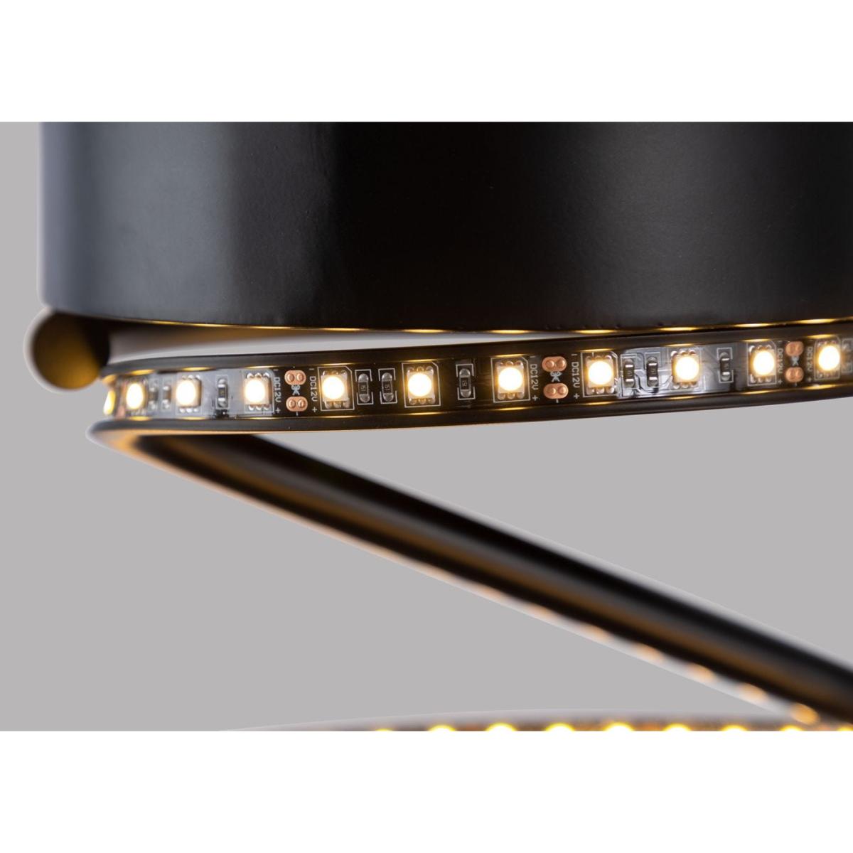 Heal's Circuit LED Flush Surface Light Black Small - Heal's UK Lighting – image 4