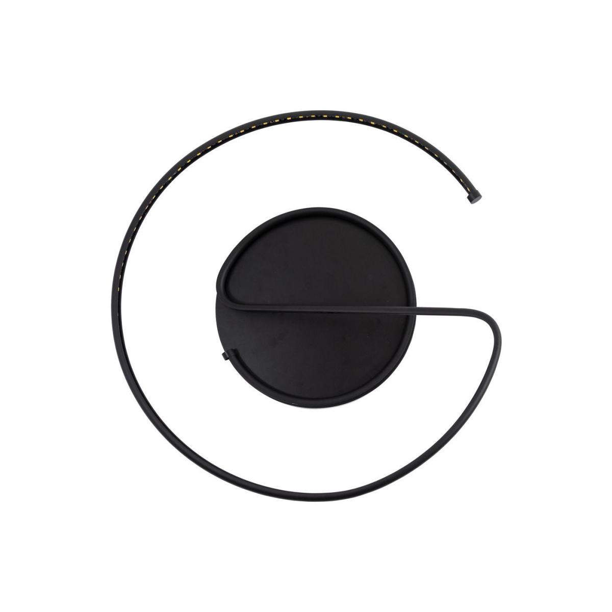 Heal's Circuit LED Flush Surface Light Black Small - Heal's UK Lighting – image 6