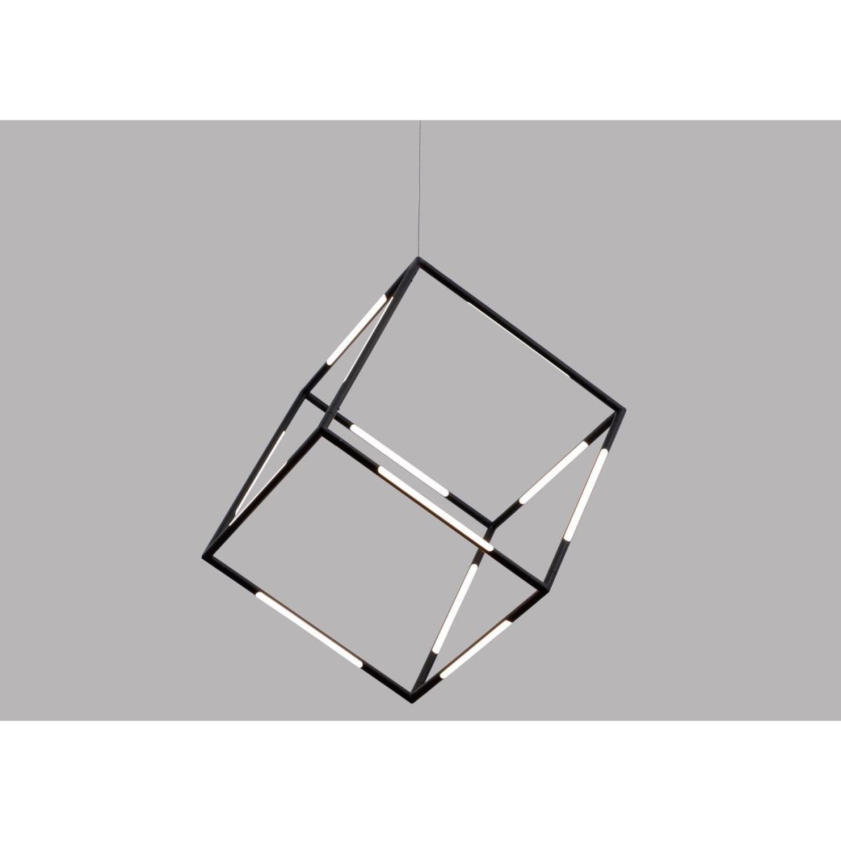 Heal's Saber LED Cube Pendant Light Black - Heal's UK Lighting – image 6